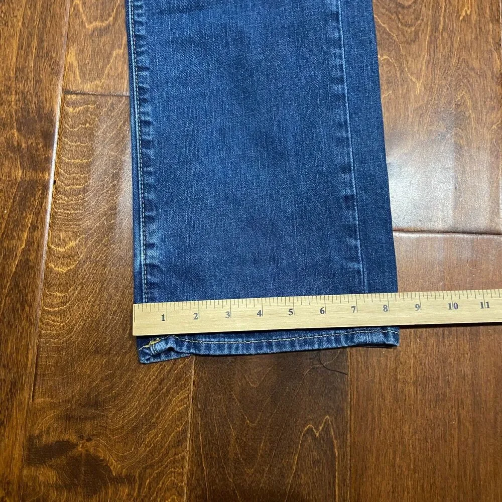True Religion Vintage Flap Pocket Straight Denim Blue Jeans Men's Size 32 x 32
